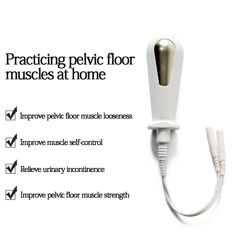 Vaginal Probe Electrodes TENS/EMS Pelvic Floor Muscle Stimulator Trainer Kegel Exerciser Women Improve Incontinence