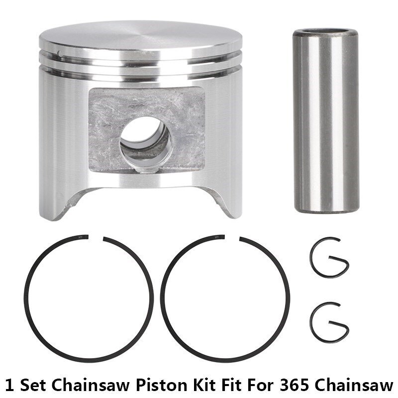 Chainsaw Piston Ring Kit 48mm with 1/2 Rings for Husqvarna 365 365XP 365 Special 365 EPA Chainsaw Spare Parts Garden Supplies