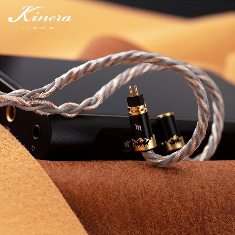 Kinera × Effect Audio Orlog 4/8 Core Earphone Cable Hifi Top-quality Professional UP-OCC for Stage & Studio with 2 Pin MMCX
