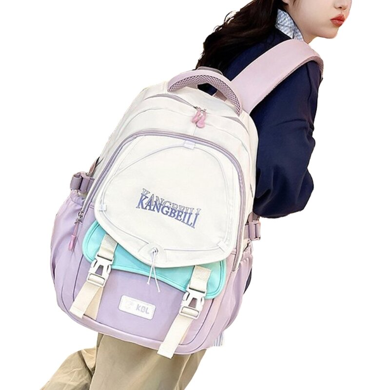 Нейлоновый рюкзак большой емкости, школьная сумка, уличный рюкзак, дорожный рюкзак