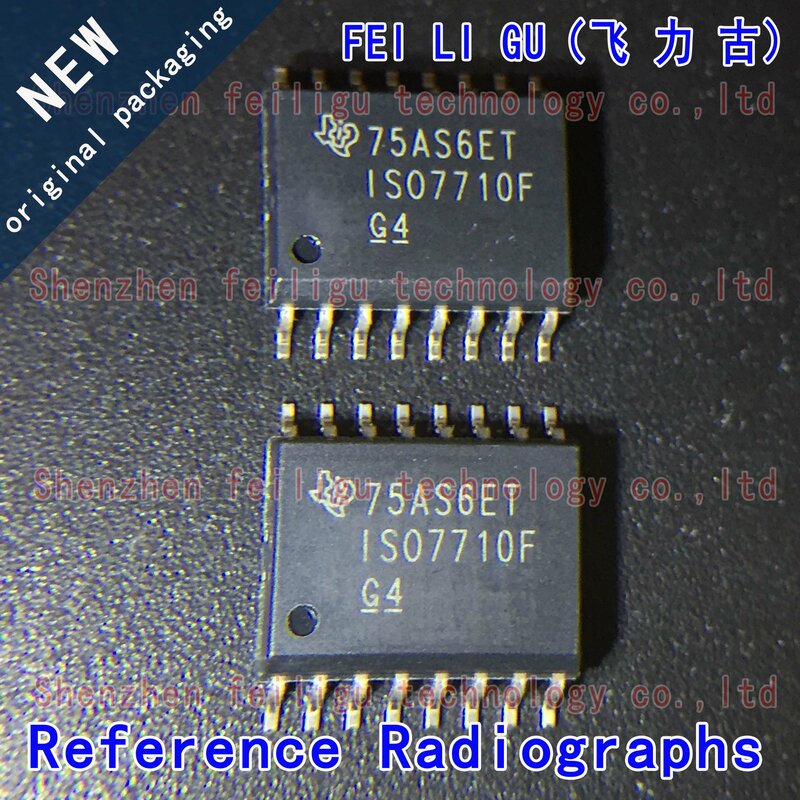 1 ~ 30 Stück 7,5 neues Original iso7710fdwr iso7710fdw iso7710f iso7710 Paket sop16 breit mm digitaler Isolator chip