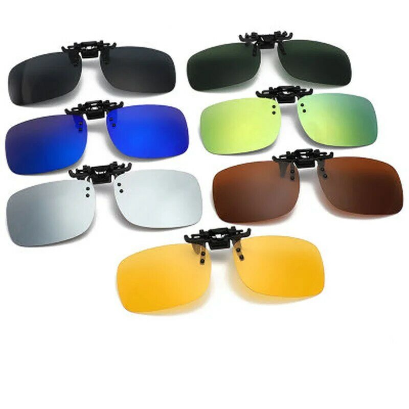 Hot Sale Vissen Gebruik Zonnebril Eyewear Clip Op Stijl Zonnebril UV400 Gepolariseerde Vissen Paardrijden &amp