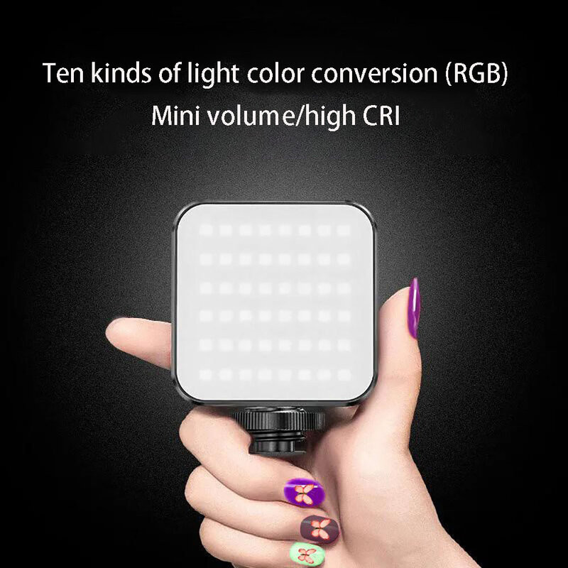 Lampa wypełniająca kamery lampa wideo projektory oświetlenie Rgb Selfie projektor świateł napełnianie lampy lampa Softbox fotografia wypełnienie światłem