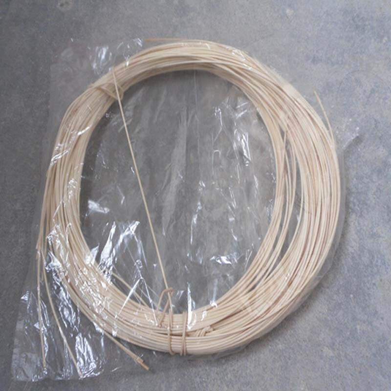 10 Meters Round Diameter Indonesian Natural Rattan Core Cane Stick Home Furniture Chair Weaving Material 2mm 3mm 4mm 5mm 6mm 7mm