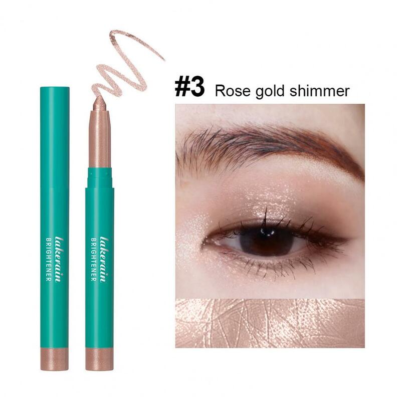 Smudge-proof Eye Makeup Waterproof Eyeshadow Stick Set Long-lasting Easy-to-apply Eye Brighteners with Smooth Texture Women's