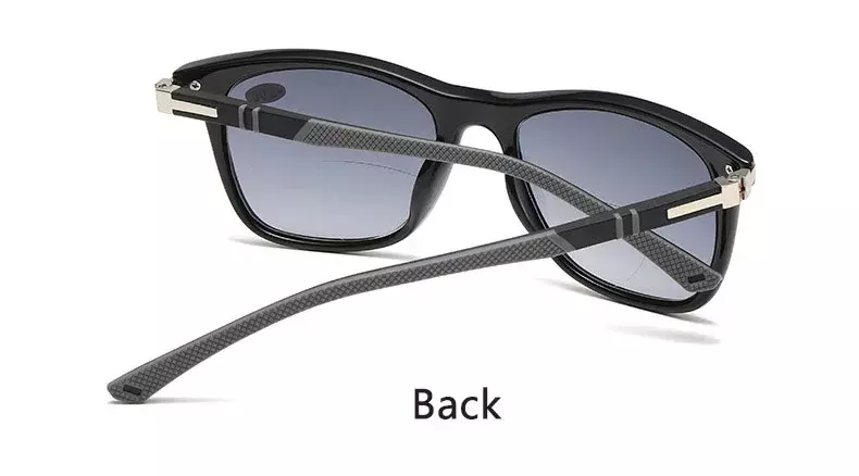 Kacamata baca TR90, Anti-Blue Ray bifokal uniseks ultra-ringan mengemudi olahraga presbiopia kacamata pembaca matahari 1.0-4