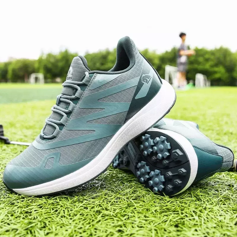 Sapatos De Golfe Respiráveis Para Homens, Tênis De Caminhada Ao Ar Livre
