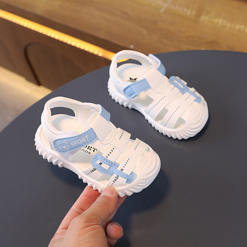 Zapatos para caminar para bebés y niñas, sandalias informales para vacaciones, suaves y bonitas, resistentes al desgaste, 2024