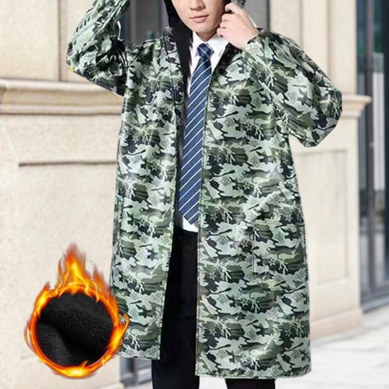 Outdoor  Waterproof Smooth Surface Apron Coat Windproof Apron Coat Thermal   for Outdoor