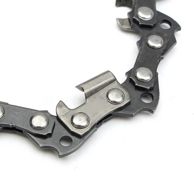 1pc 12/14/16 Inch Metal Chainsaw Chain 3/8 Pitch Saw Chain 45/52/56 Drive Electric Saw Accessory Replacement Chainsaw Saw Chain
