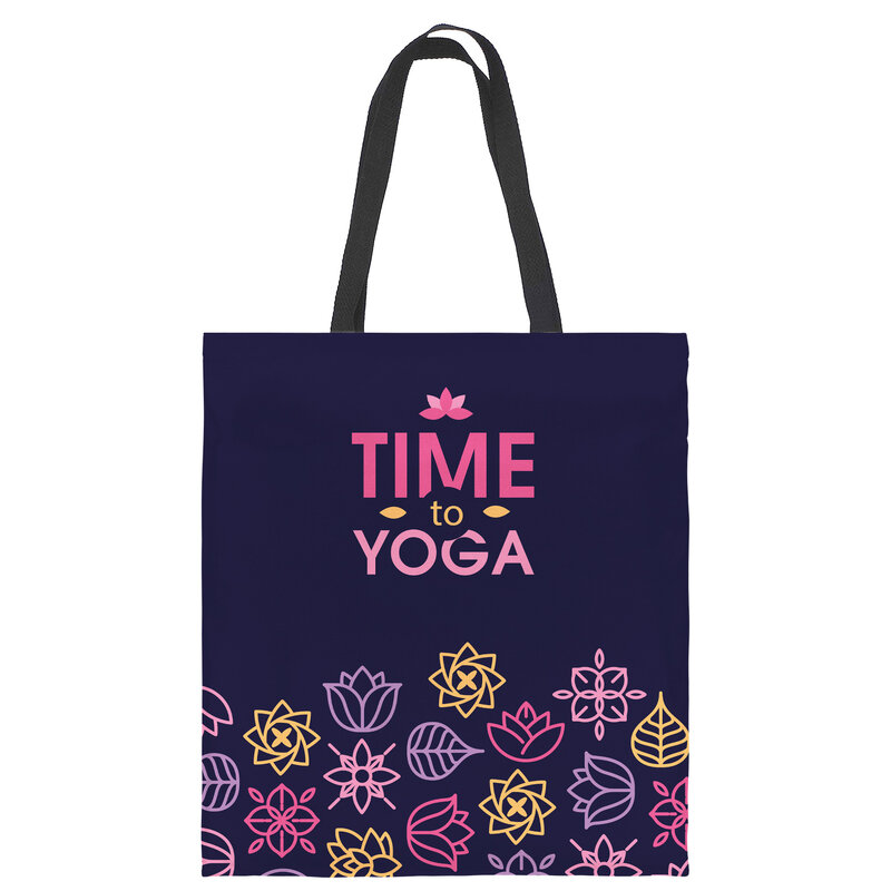 Yoga bolsa esportes tote bags moda bolsa grande capacidade compras totes senhoras saco de compras pode ser personailized 2022