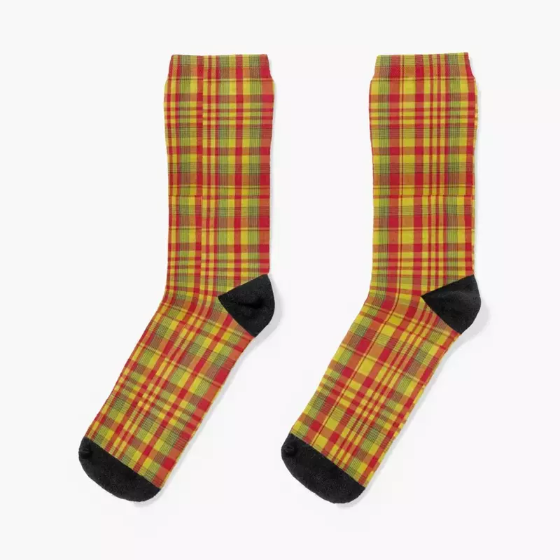 Традиционные креольские носки Madras, теплые мужские зимние японские модные мужские носки Madras для женщин