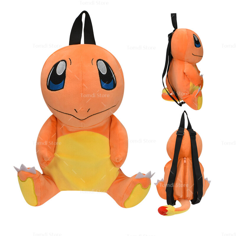 Новый рюкзак, плюшевая игрушка, Kawaii Pikachu Mimikyu Eevee Mew Gengar Snorlax, сумка для детей, подарок на день ребенка