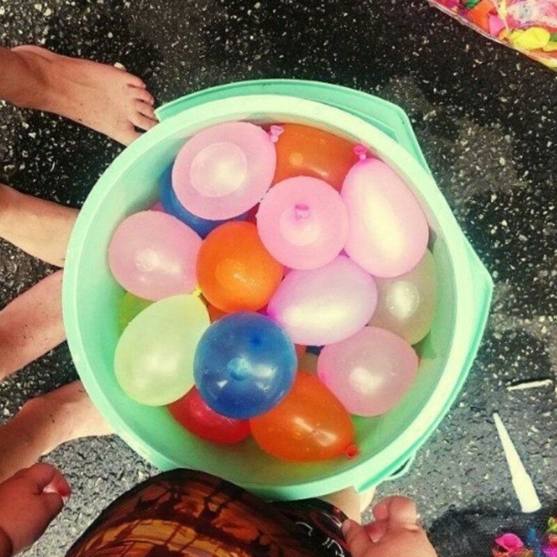 Bombas de agua rápidas para niños, globos de njección, juguetes para fiesta en la playa, juego de natación, 999 piezas