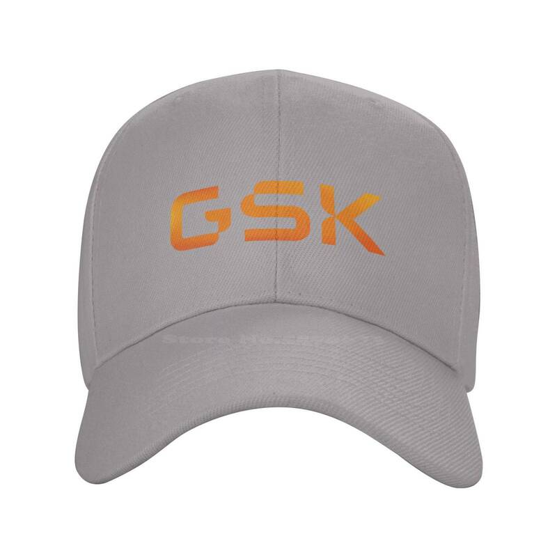 Модная качественная джинсовая бейсболка с логотипом GSK