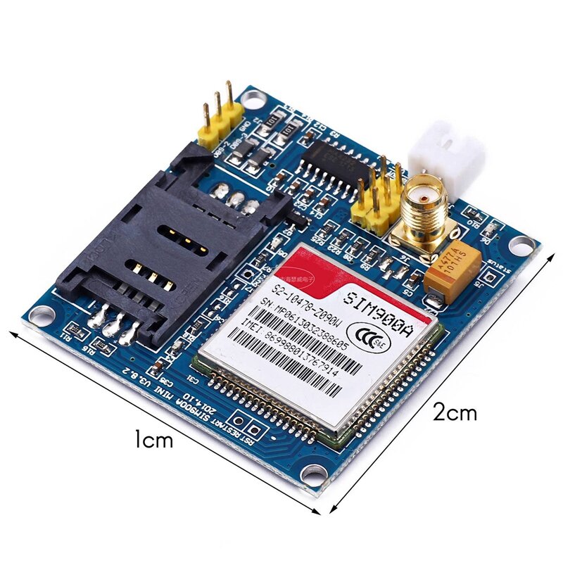 3X Sim900A Mini Wireless Data Transfer Module / SMS / Development Board / GSM / GPRS / STM32 Board Kit