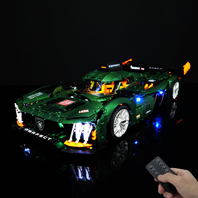 ชุดไฟแอลอีดี RC สำหรับเลโก้10616ของเล่นอิฐบล็อกตัวต่อโมเดลรถยนต์สปอร์ตพิเศษทางเทคนิค (ไฟ LED เท่านั้นไม่มีบล็อค)