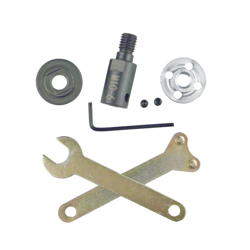 Adaptador de lâmina de serra para moagem e polimento, mandril do eixo, eixo do motor, biela manga, M10, 5mm, 8mm, 10mm, 12mm, 14mm, 16mm