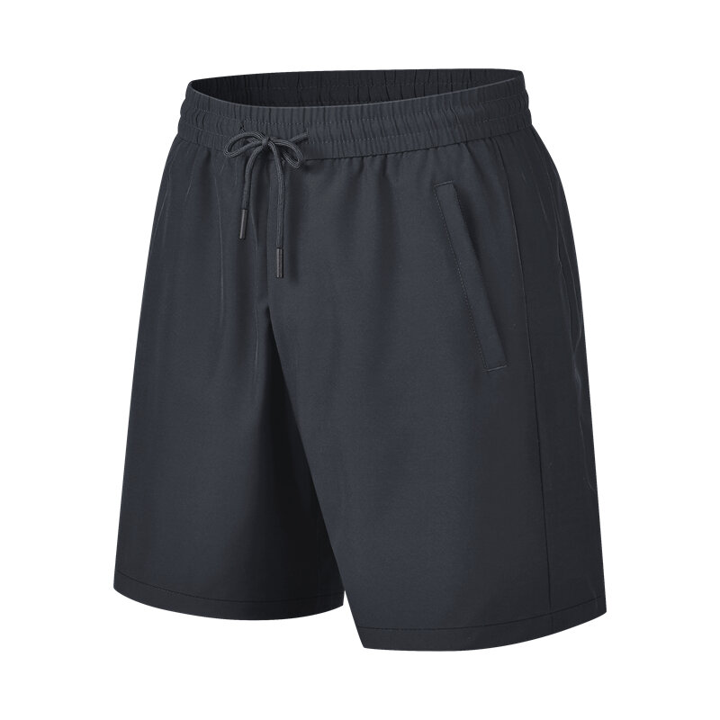 Modieuze Losse Elastische Taillezakken All-Match Bandage Koreaanse Shorts Heren 2024 Zomer Nieuwe Oversized Effen Kleur Casual Shorts