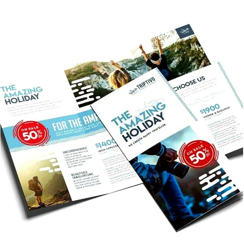 Kunden spezifisches Produkt. kunden spezifische neue gedruckte Förderung billige Broschüre Katalog Flyer/Faltblatt/Katalog/Broschüre Druck