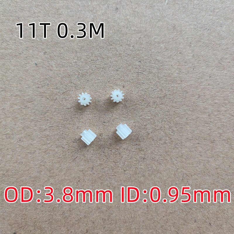 H12C 11T Motor Gear 3.8*1mm R/C Helicopter Quadcopter Accessories Spare Parts