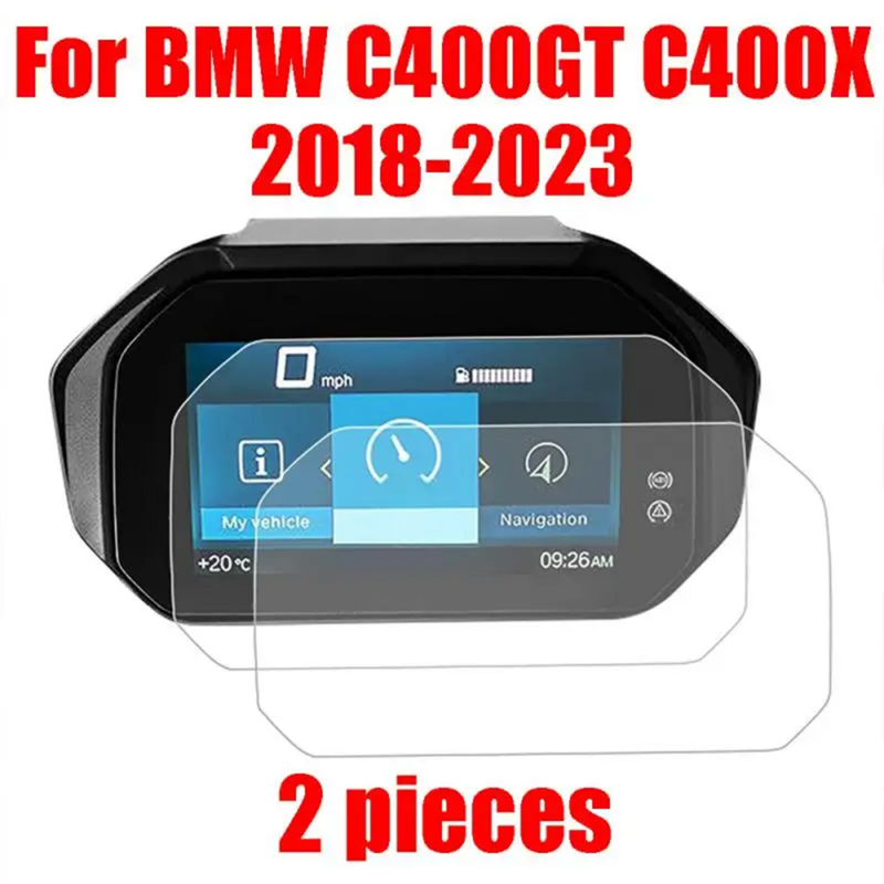 For BMW C400GT C400X C400 GT C 400 X GT C 400GT C 400X Accessories Cluster Scratch Protection Film Dashboard Screen Protector
