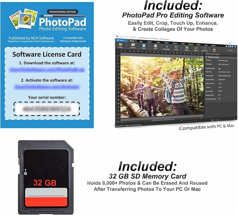 ClearClick-Scanner de photos, diapositives et négatifs, QuickConvert 2.0, Scanner de photos 4x6, Film 35mm, 110, 126