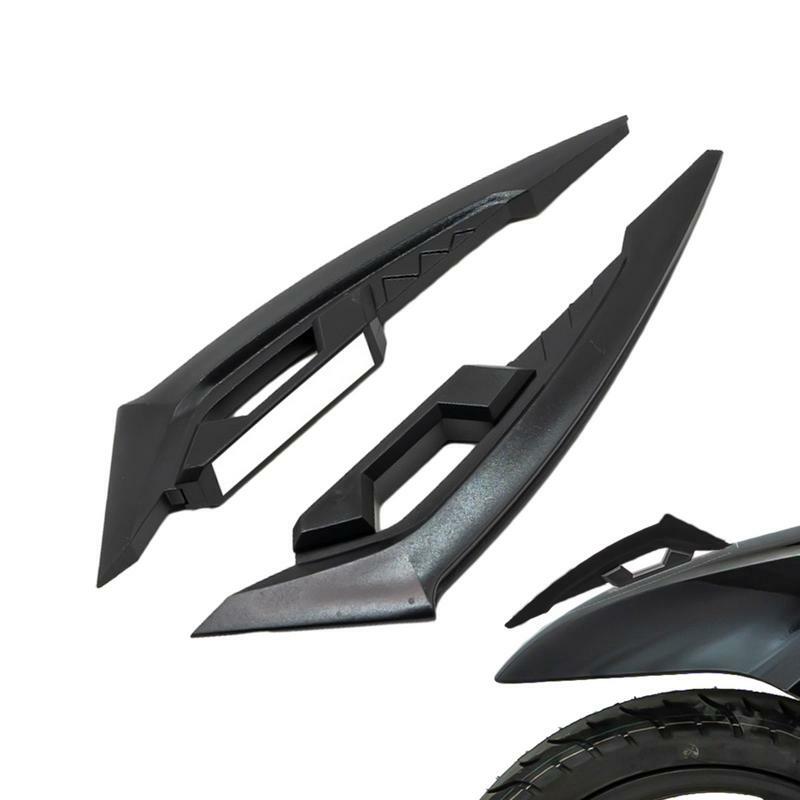 Motorcycle Winglets Universal Adhesive Motorcycle Aerodynamic Wing Spoiler Motorcycle Accessories Compatible With Car Motorbike