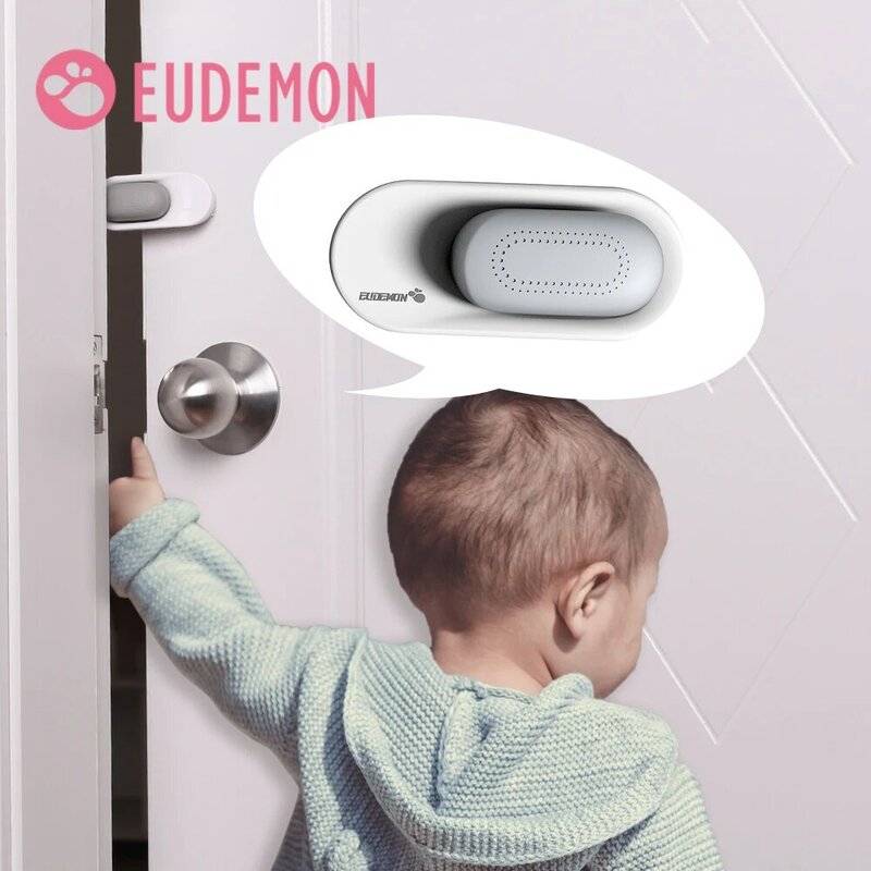 Eudole 1 Buah Pelindung Cubit Jari Aman untuk Anak Pengaman Bayi Penahan Pintu Putar Mencegah Cedera Pintu untuk Anak-anak atau Hewan Peliharaan