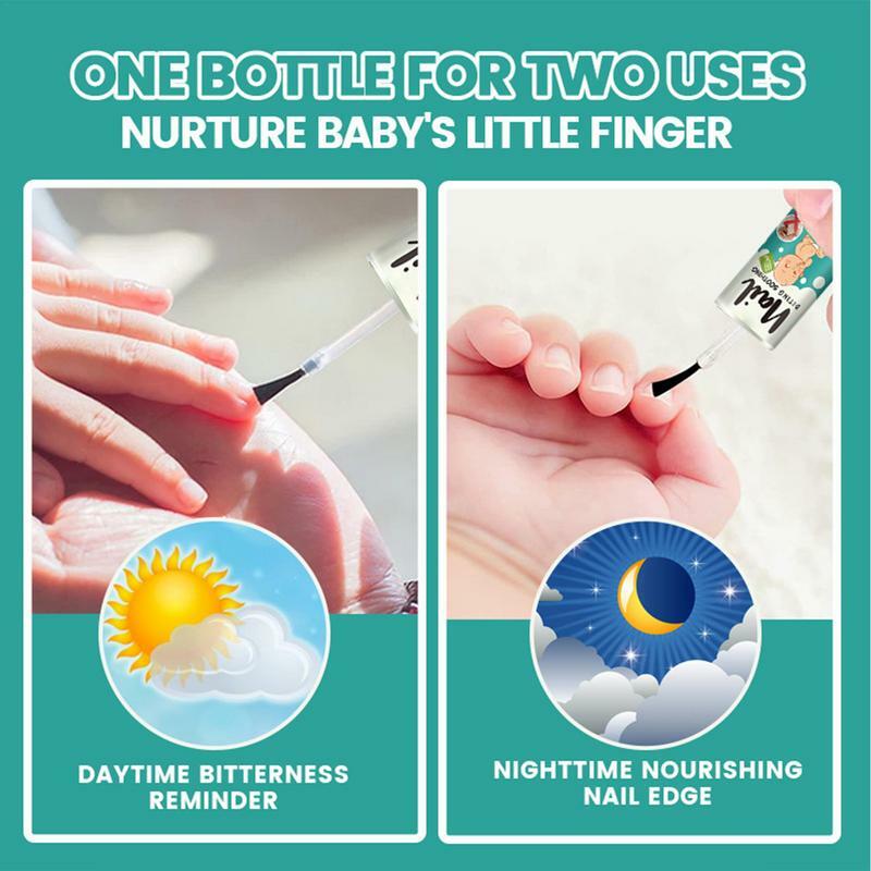 Odsysanie kciuka 10ml lakier do paznokci w płynie gorzki smak paznokci dla dzieci łagodny i bezpieczny narzędzie do pielęgnacji paznokci dla dzieci dorosłych