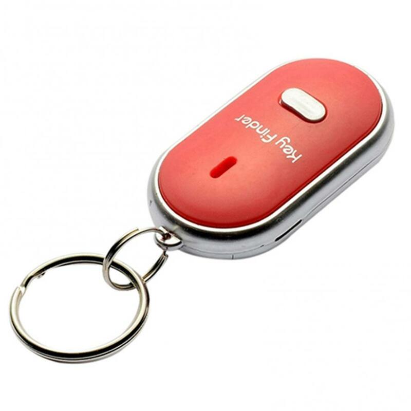 LED Whistle Key Finder com controle de som, piscando bip, remoto, perdeu localizador, alarme anti-perdido, carteira, Pet Tracker, Mini Tracer