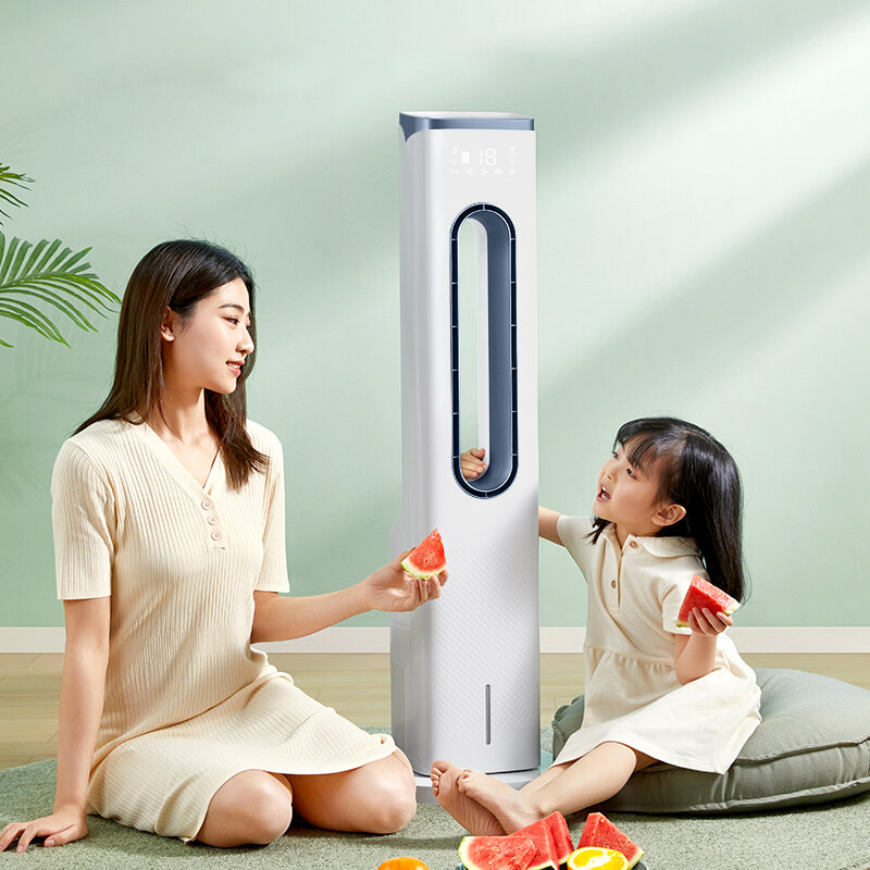 Blattlose Klimaanlage Lüfter Lüfter Turm Typ Haushalt Wasser kühl ventilator Befeuchtung kleine mobile Klimaanlage