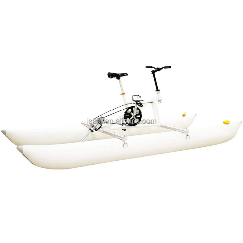 Bicicletta da acqua galleggiante gonfiabile portatile per sport marini per adulti di alta qualità in vendita