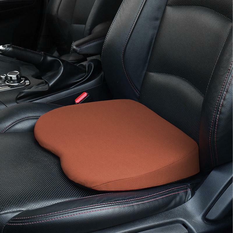 Car Seat Driver Seat Cushion Anti-skid Pillow Car Seat Cushion With Memory Foam Hardened Quick Rebound Memory Relieve
