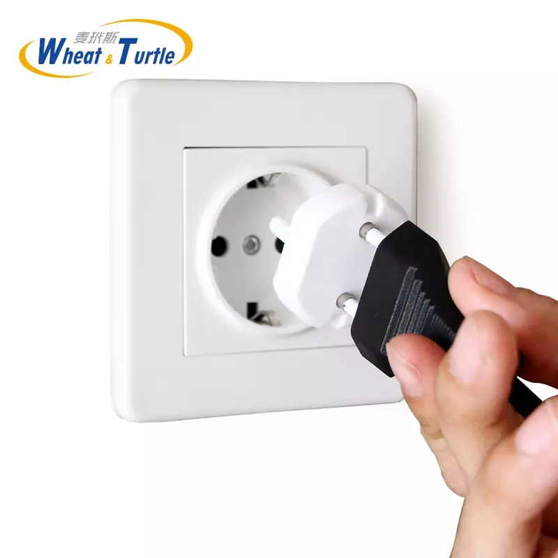 EU Power Socket Outlet Plug Capa Protetora, Protetor de Segurança, Capa Anti Choque Elétrico, Bebê Crianças e Crianças, 5pcs por lote