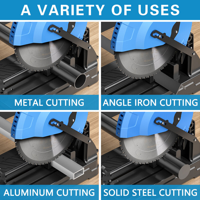 Loonpon cakram gergaji logam 254mm 10 inci, pisau gergaji bundar karbida untuk besi baja, pisau pemotong logam aluminium