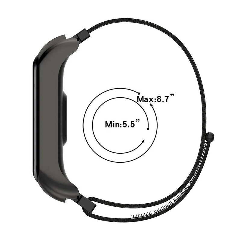 Tali nilon untuk Samsung Galaxy Fit 2 Band dengan Zinc Alloy bingkai jam tangan untuk Samsung Galaxy Fit2 SM R220 gelang pengganti