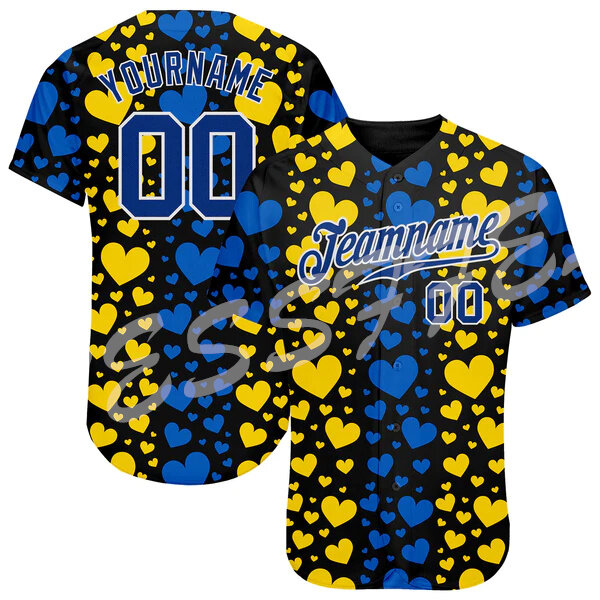 Camisa de beisebol engraçada ocasional das camisas de beisebol do streetwear do verão de harajuku unisex do jogador 3dprint colorido do nome feito sob encomenda do esporte