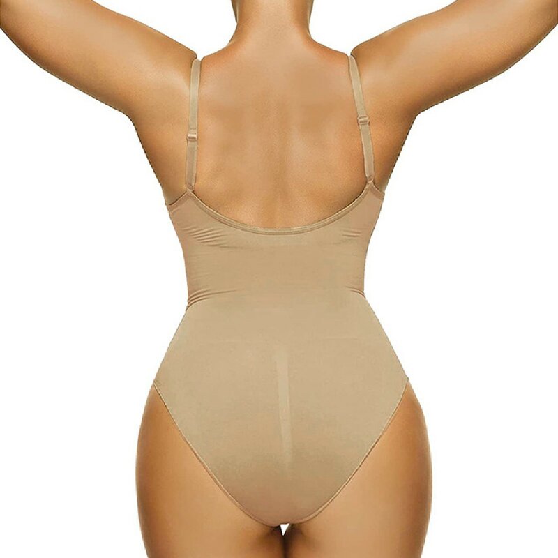 Bodysuit schiere einteilige helle Körper Frauen einfarbig sexy Top Schritt ohne Schritt Sissy nackt eng anliegende Teddy Dessous Kleidung