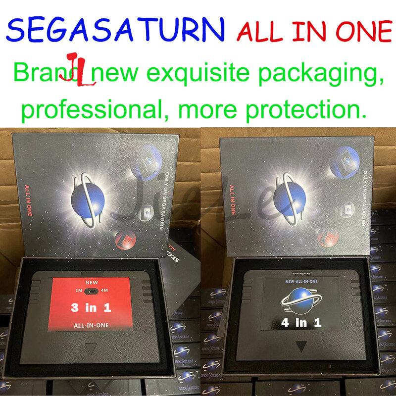 Tarjeta todo en uno para Sega Saturn Games, tarjeta de repetición de acción, 4 MB Ram, 8 MB de memoria, pseodo-saturn KAI, pseodo-kai 6.274, 1 unidad nueva