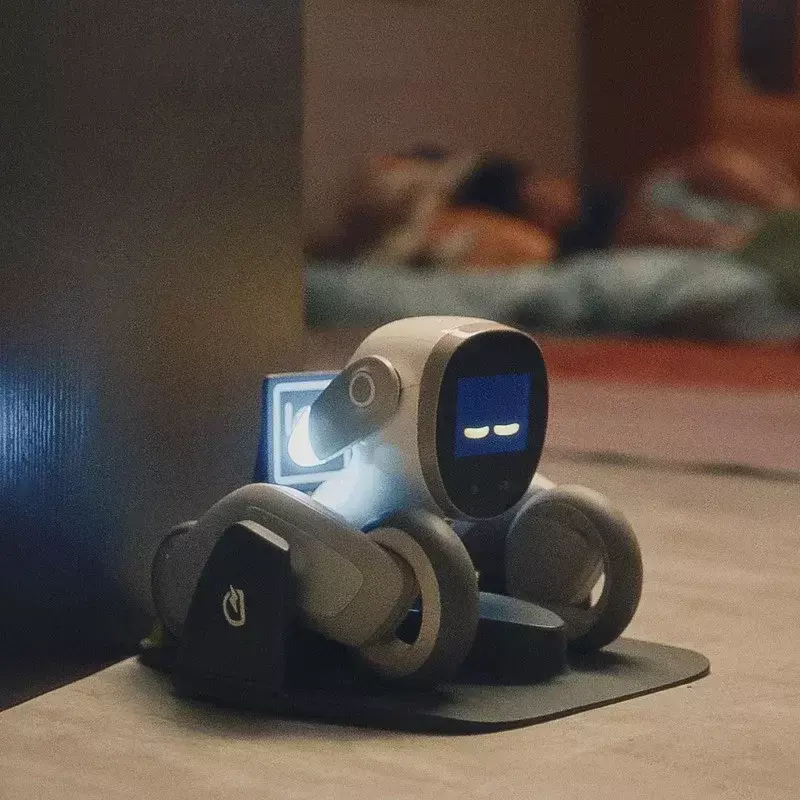 Robô Dog Loona Luna Inteligente Interativo Virtual Pets, AI Puzzle, Acompanhamento Eletrônico, Presente para Crianças