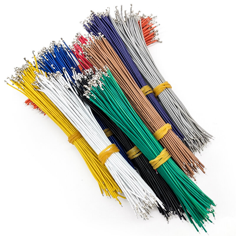100 Stück jst 1,25mm Anschluss klemmen kabel 1571-28awg elektronisches Einzel-/Doppelkopf-Verbindungs kabel ohne Schale 10/15/20/30cm