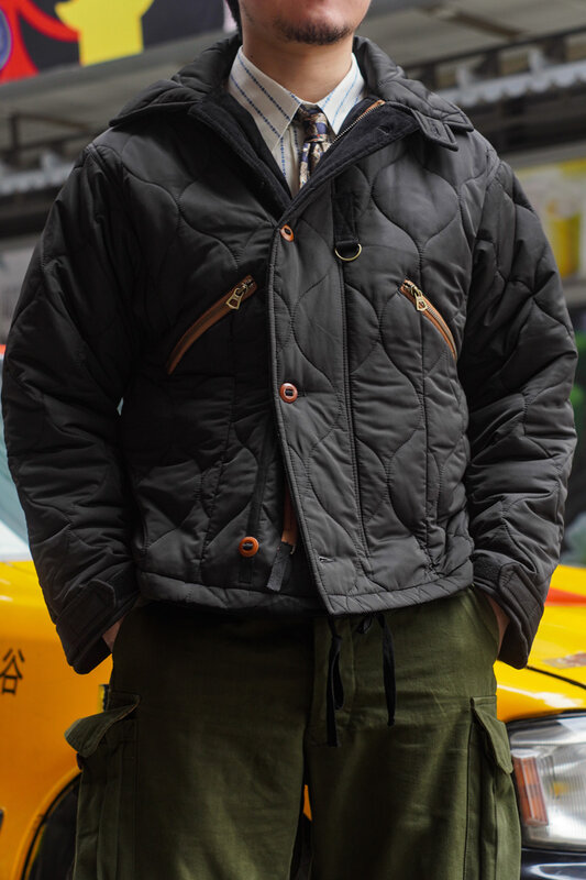 Jaket cuaca dingin pria, mantel kasual musim gugur dan dingin gaya Militer, jaket penerbangan MK3