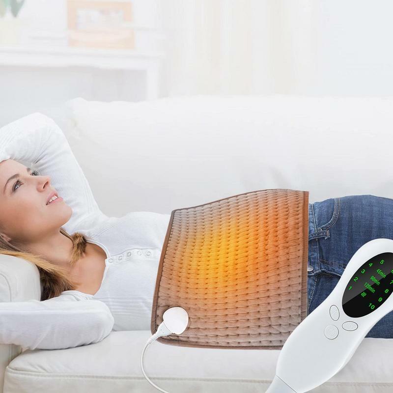 Manta de calefacción eléctrica para sofá, almohadilla de calefacción eléctrica para todo el cuerpo, calor cómodo, 10 ajustes