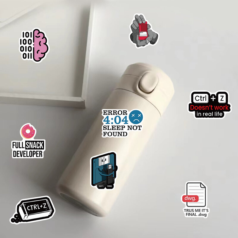 10/30/50PCSCute cartoon personaggio programma ape MEME Sticker per decalcomania Laptop moto bagagli Snowboard frigo telefono auto