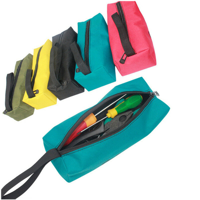 Borsa multifunzione per chiavi in tessuto Oxford borsa pieghevole borsa arrotolabile tasca portaoggetti porta attrezzi portatile custodia Organizer MJ710