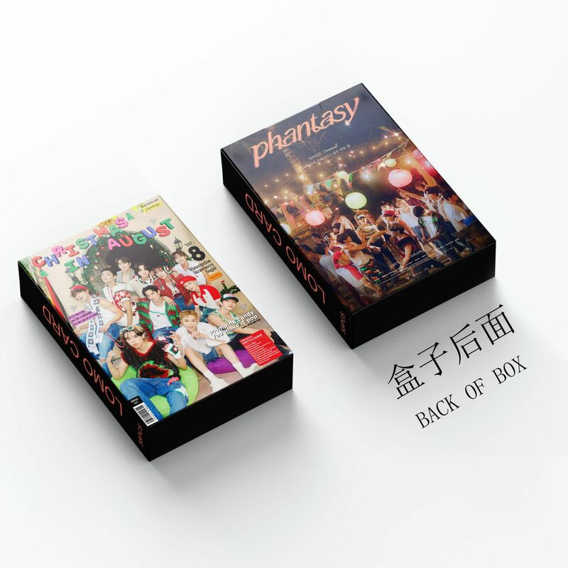 Cartões Lomo temáticos Kpop, álbum PHANTASY Photocard, conjunto de cartões de impressão fotográfica, coleção Fãs, 55pcs