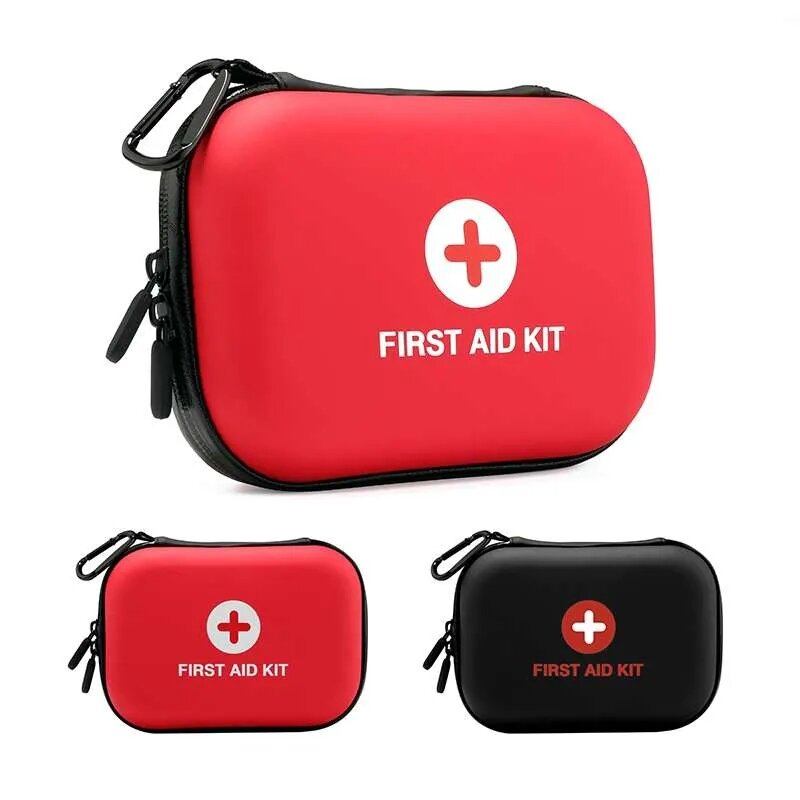 Impermeável Outdoor Travel Car First Aid Kit Casa Pequena Caixa Médica Emergency Survival Kit Household Camping Empty First Aid Box