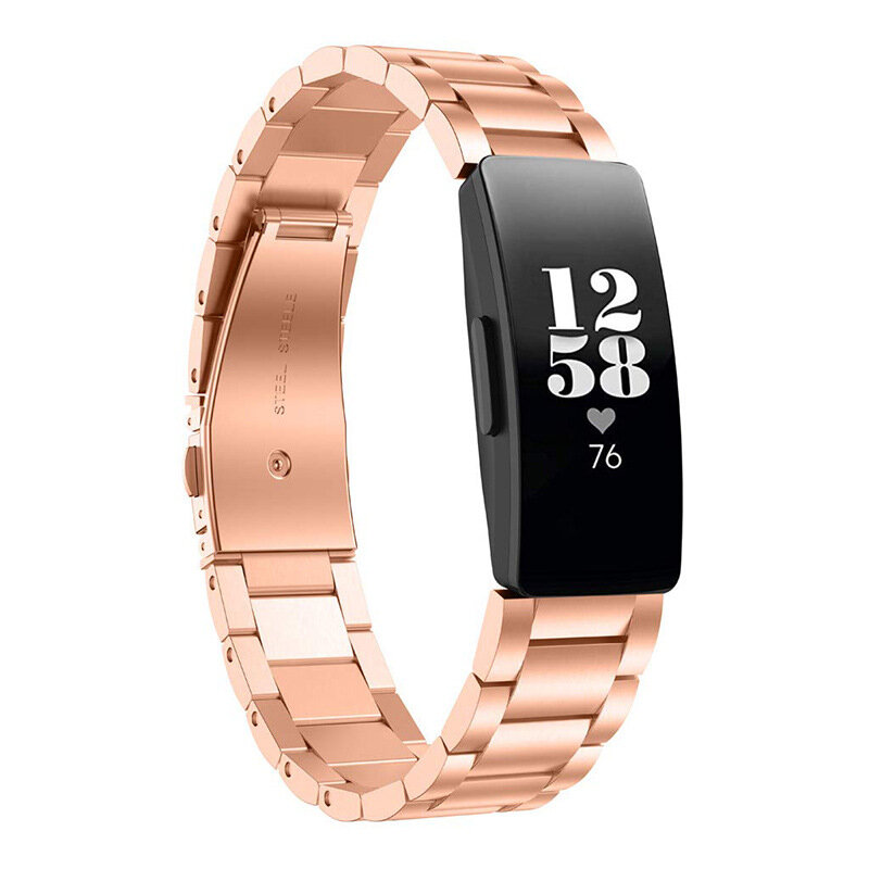 Bracelet de montre en acier inoxydable, élégant, pour Fitbit inspire/inspire 2/HR, pour Fitbit inspire 2 1