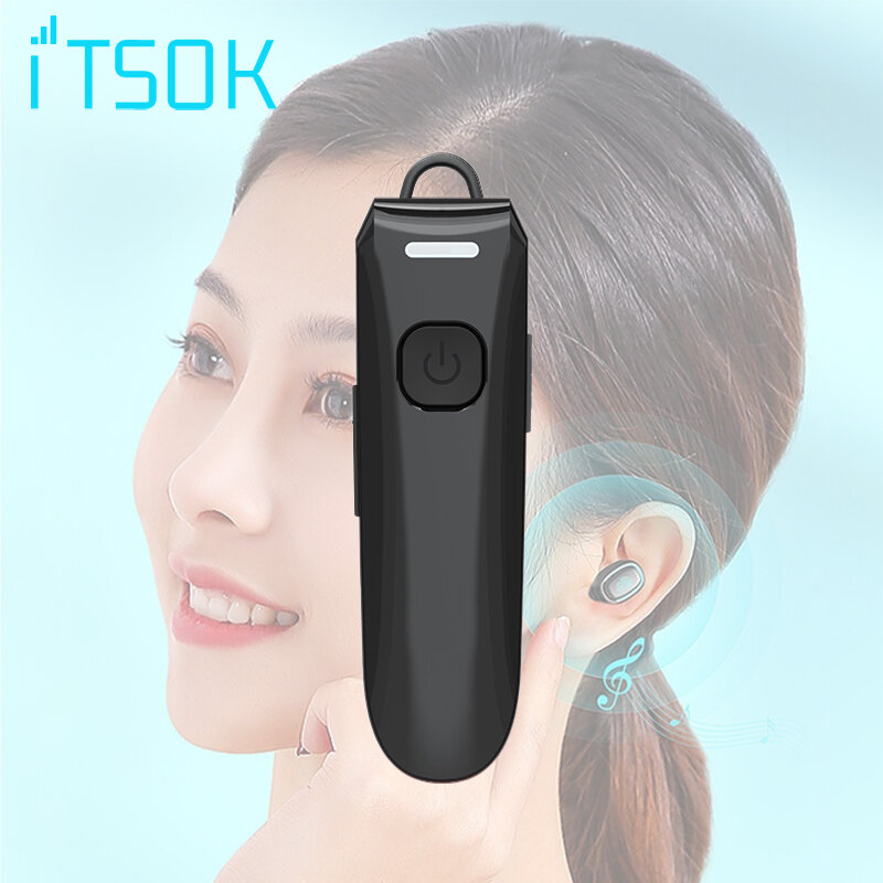 Tipo di Business Wireless Earhook Mini Walkie Talkie Intercome Bluetooth PMR FRS auricolare compatibile con Bluetooth Radio bidirezionale